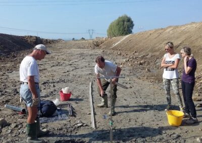 hydria aps associazione di promozione sociale e di volontariato archeologico bologna carotaggi strada romana