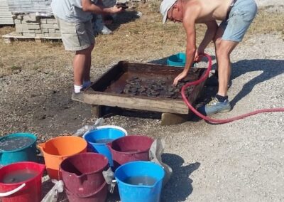 hydria aps associazione di promozione sociale e di volontariato archeologico bologna lavaggio reperti
