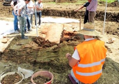 hydria aps associazione di promozione sociale e di volontariato archeologico bologna carotaggi strada romana